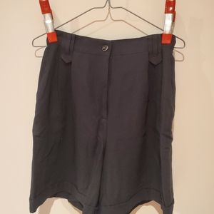 Vintage High-waisted Flowy Shorts